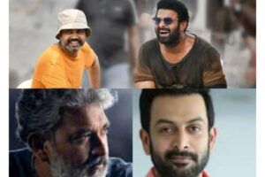 Rajamouli shooting with Salaar Team
