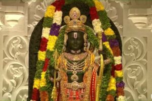 Blessed to be in the Prana Pratista ceremony of Ayodhya Ram Temple