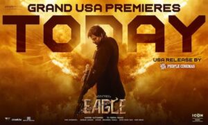 Ravi Teja’s Eagle US Premieres Today