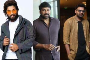 Chiranjeevi, Prabhas and Allu Arjun on the same stage