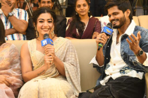 Anand Deverakonda puts Rashmika at a Spot
