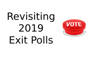 Revisiting 2019 Exit Polls: Can 2024 Exit Polls Capture the Voter Pulse?