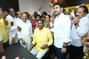 Palla Srinivasa Rao takes charge as AP TDP chief