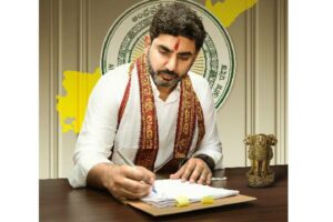 Lokesh assumes charge as Minister