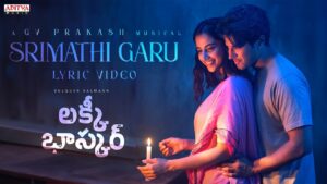 Dulquer Salmaan’s Lucky Baskhar first single, “Srimathi Garu”, is an instant chartbuster!