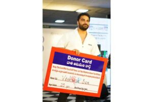 Vishwak Sen pledges to donate his Organs