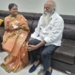 JC Prabhakar Reddy met Vijayamma at Lotus Pond