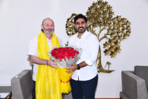 RDT’s Mancho Ferrer meets AP Education and IT Minister Nara Lokesh: