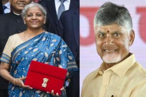 Naidu thanks finance minister for budget allocations