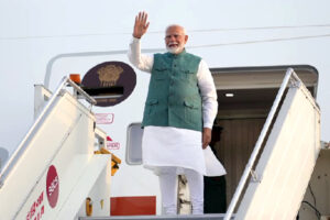 Modi Returns To Delhi After Russia & Austria Visit