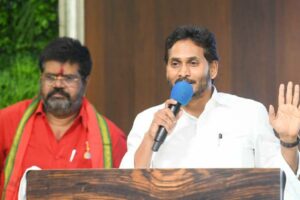 Jagan meets leaders from Yelamanchili, Bheemili constituencies