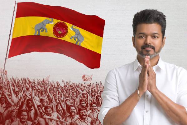 vijay's Vetri Kazhagam flag