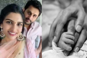 Nithiin and Shalini blessed with a Baby Boy