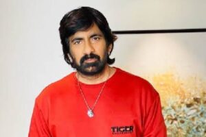 Ravi Teja plays a RPF Officer