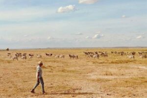 SS Rajamouli Trotting in Kenya