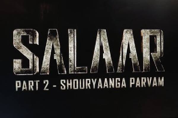 Big News: Salaar 2 starts Rolling