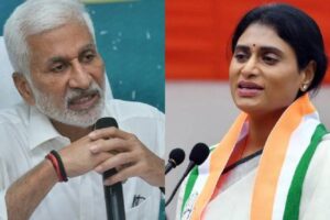 YS Sharmila Confronts Vijayasai Reddy Over YSR Death Investigation