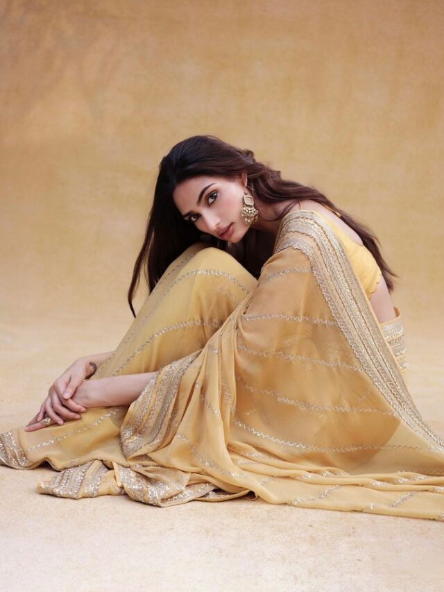 Athiya Shetty with Anu Reddy designer studio