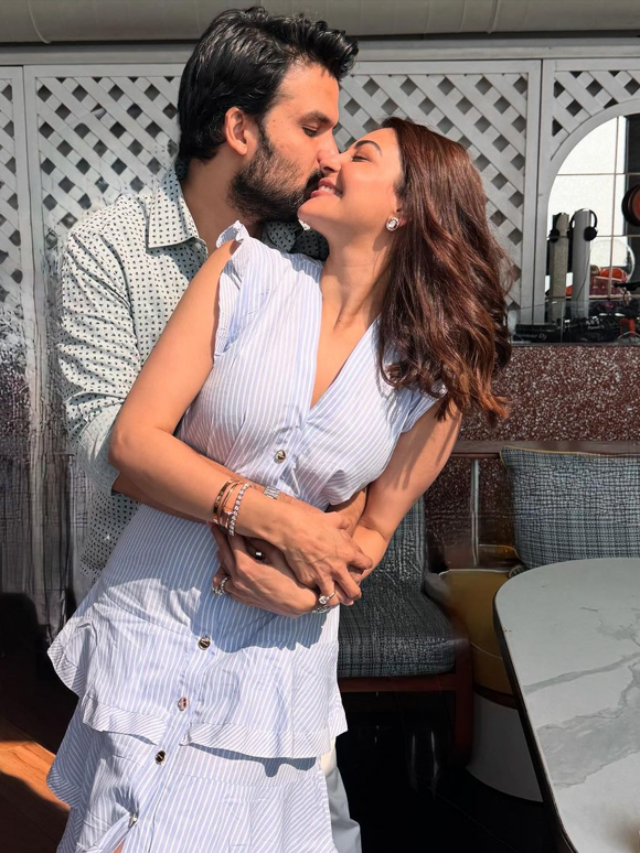 Kajal Agarwal And Kitchlu Celebrates 4th Wedding Anniversary