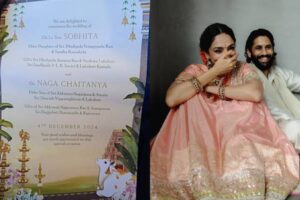 Viral Now: Wedding Card of Chaitanya and Sobhita