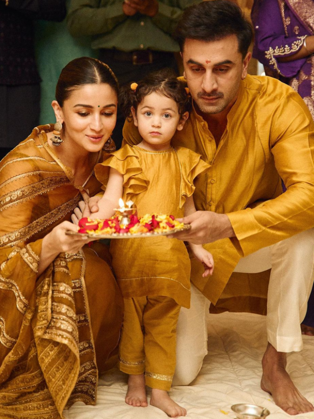 Alia Bhatt Diwali Celebrations With Raha