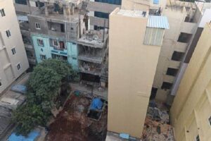 Four-Story Building Collapses in Hyderabad