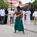 BJP leader Annamalai protest