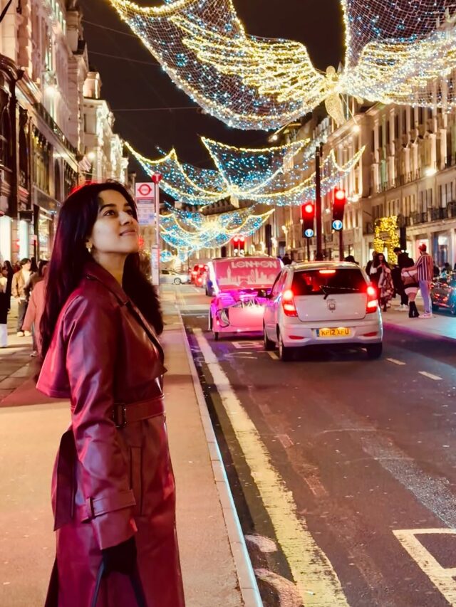 Mirnalini Ravi In Streets Of London