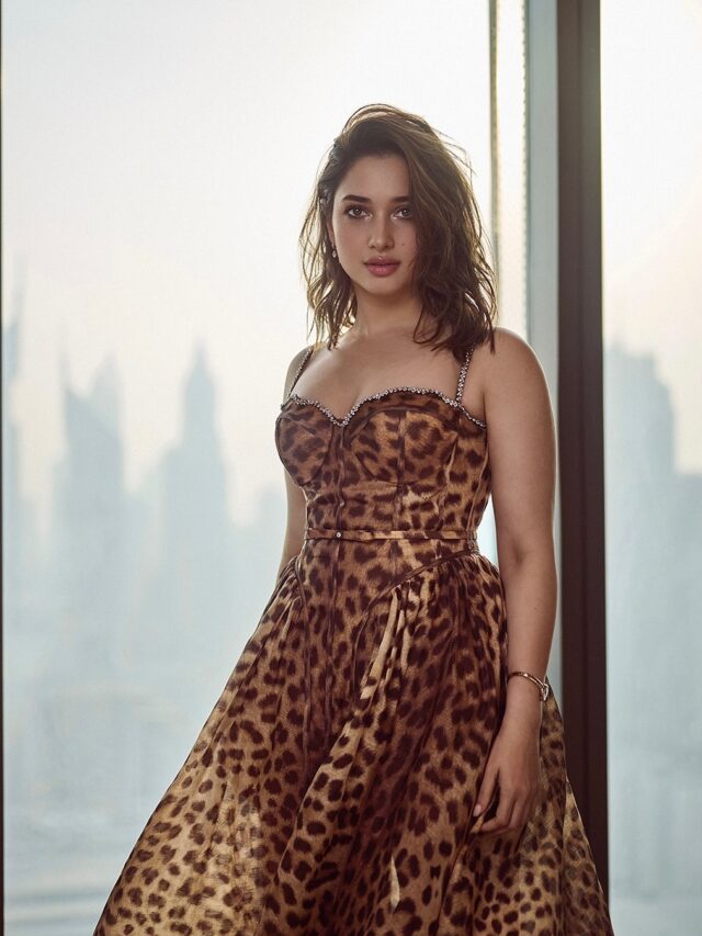 Tamannaah Bhatia Pretty Panther Look