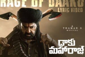 The Rage of Daaku: A dynamic & energetic track for Balayya intro