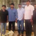 pushpa team have met Megastar Chiranjeevi