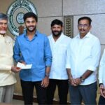 AP CM Chandrababu showers praise on Nitish Kumar Reddy