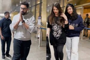 Fans happy after Abhishek Bachchan and Aishwarya Rai are spotted Together