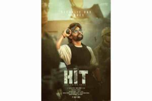 Hit 3 new Poster: Nani Shows His Patriotism