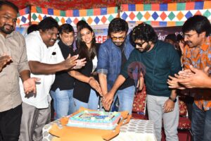 Photos: Sankranthiki Vasthunnam Movie Team Visits Vimal Theatre at Rajahmundry