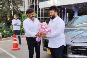 Thaman gets a surprise gift from Balakrishna