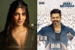 Shruti Haasan to join Vijay’s Jana Nayagan