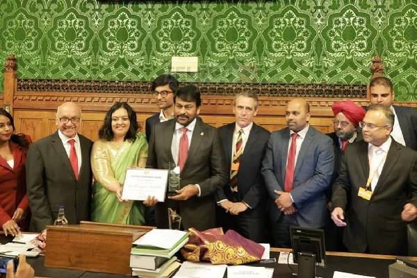 Photos : Chiranjeevi Honour At The House of Commons – UK Parliament