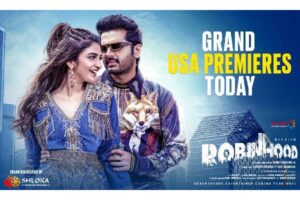 Nithiin’s Robinhood USA Premieres Today