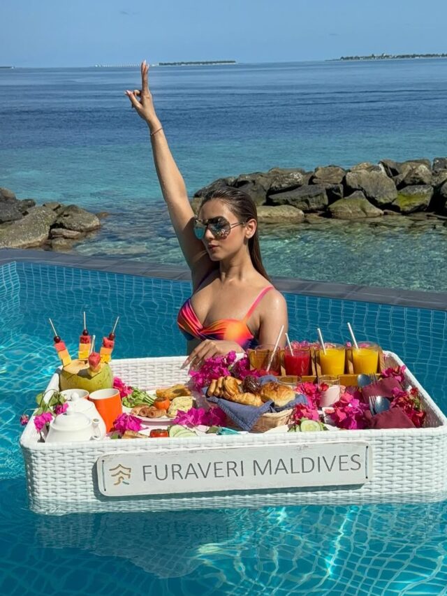 Sonal Chauhan Hot Poses In MalDives