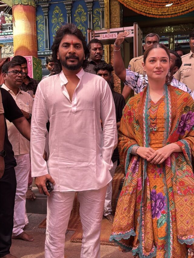 Tamannaah Bhatia at Peddamma Thalli, Jubilee Hills