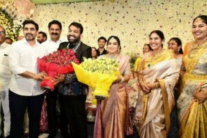 Photos : Minister Lokesh Attended MLA Bode Prasad Son’s Wedding