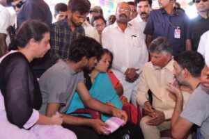 Why did CM Chandrababu attend Veeraiah Chowdary’s funeral?