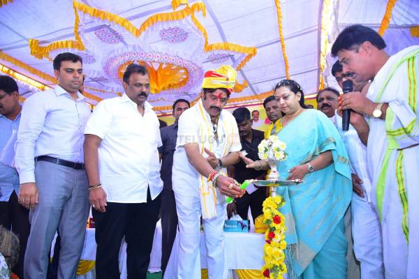 Photos : Balakrishna Distributed Land Title Deeds In Kotnur