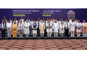 NDA Leaders Praise PM Modi’s Leadership as India Becomes 4th Largest Economy