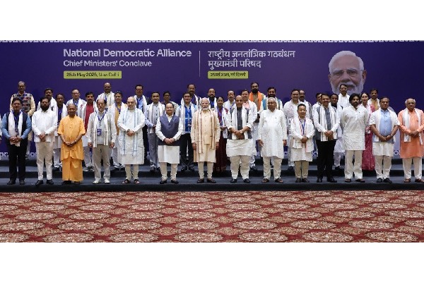 NDA Leaders Praise PM Modi’s Leadership as India Becomes 4th Largest Economy