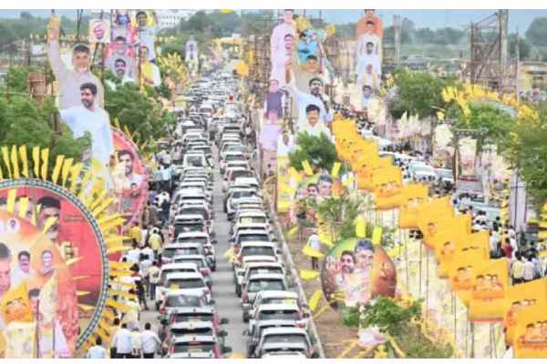 Yellow Tsunami in Kadapa