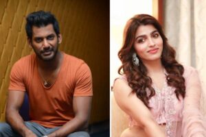 Vishal and Sai Dhanshika make it Official