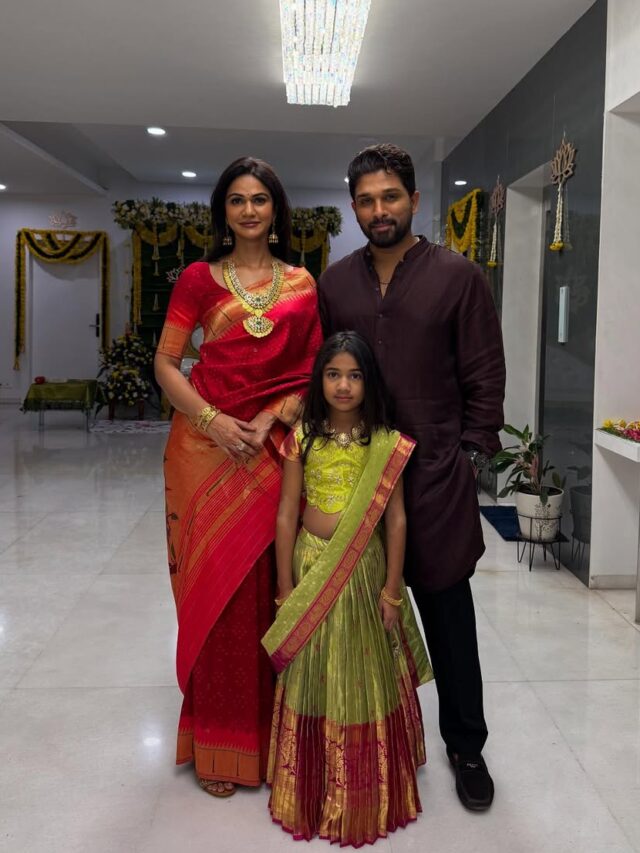 allu arjun family april highlights