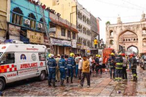 PM Narendra Modi moved over Gulzar Houz fire accident